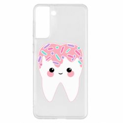 Чехол для Samsung S21+ Sweet tooth - PrintSalon