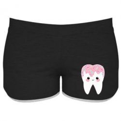 Женские шорты Sweet tooth - PrintSalon