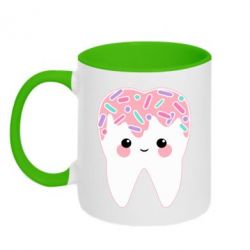 Чашка двокольорова Sweet tooth