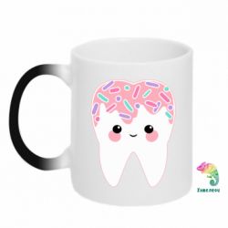 Чашка-хамелеон Sweet tooth - PrintSalon