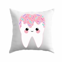 Подушка Sweet tooth - PrintSalon