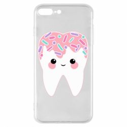 Чехол для iPhone 8 Plus Sweet tooth - PrintSalon