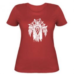 Женская футболка Symbol horde - PrintSalon