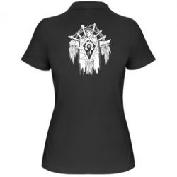 Женское поло Symbol horde - PrintSalon
