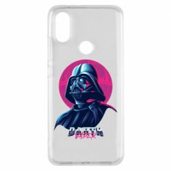 Чехол для Xiaomi Mi A2 Synthwave Darth Vader - PrintSalon