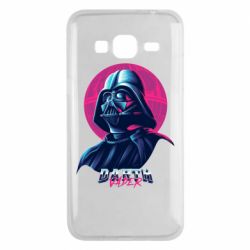 Чехол для Samsung J3 2016 Synthwave Darth Vader - PrintSalon