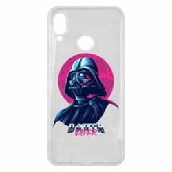 Чехол для Huawei P Smart Plus 2018 Synthwave Darth Vader - PrintSalon