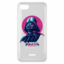 Чехол для Xiaomi Redmi 6A Synthwave Darth Vader - PrintSalon