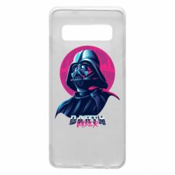 Чехол для Samsung S10 Synthwave Darth Vader - PrintSalon