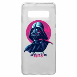 Чехол для Samsung S10+ Synthwave Darth Vader - PrintSalon