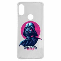 Чехол для Xiaomi Redmi Note 7 Synthwave Darth Vader - PrintSalon
