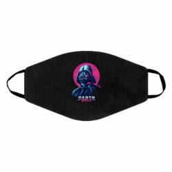 Маска многоразовая Synthwave Darth Vader - PrintSalon