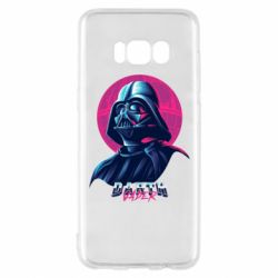 Чехол для Samsung S8 Synthwave Darth Vader - PrintSalon