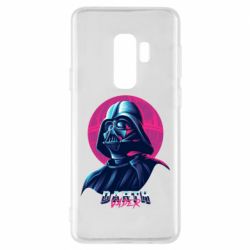 Чехол для Samsung S9+ Synthwave Darth Vader - PrintSalon