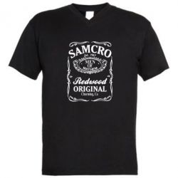 Чоловіча футболка з V-подібним вирізом Сини Анархії Samcro - PrintSalon