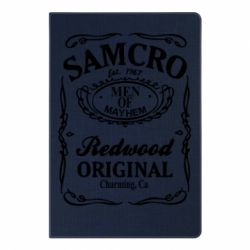 Блокнот з принтом Сини Анархії Samcro - PrintSalon