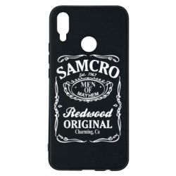 Чохол для Huawei P Smart Plus 2018 Сини Анархії Samcro - PrintSalon