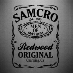 Наклейка Сини Анархії Samcro - PrintSalon