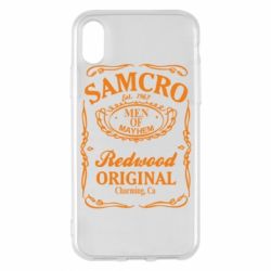 Чохол для iPhone X/Xs Сини Анархії Samcro - PrintSalon