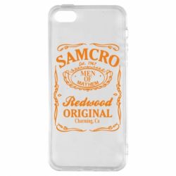 Чохол для iphone 5/5S/SE Сини Анархії Samcro - PrintSalon