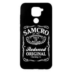 Чохол для Xiaomi Redmi Note 9 / Redmi 10X Сини Анархії Samcro - PrintSalon