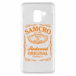 Чохол для Samsung A8 2018 Сини Анархії Samcro - PrintSalon