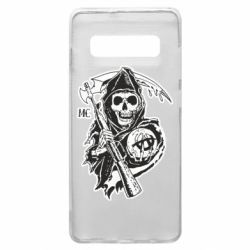 Чохол для Samsung S10+ Сини Анархії - PrintSalon