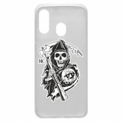 Чохол для Samsung A40 Сини Анархії - PrintSalon