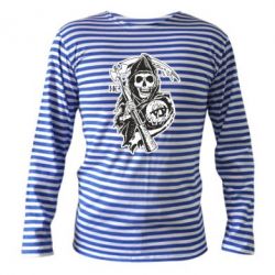 Тільник з довгим рукавом Сини Анархії - PrintSalon