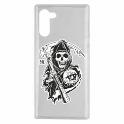 Чохол для Samsung Note 10 Сини Анархії - PrintSalon