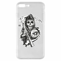 Чохол для iPhone 8 Plus Сини Анархії - PrintSalon