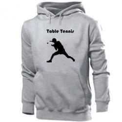 Чоловіче худі Table Tennis Logo - PrintSalon