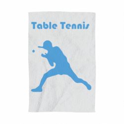 Рушник з принтом Table Tennis Logo - PrintSalon