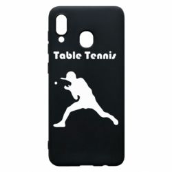 Чохол для Samsung A20 Table Tennis Logo - PrintSalon