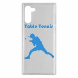 Чохол для Samsung Note 10 Table Tennis Logo - PrintSalon