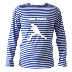 Тільник з довгим рукавом Table Tennis Logo - PrintSalon