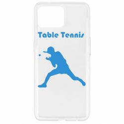 Чохол для Oppo Reno 4 Lite Table Tennis Logo - PrintSalon
