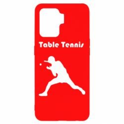 Чохол для Oppo Reno 5 Lite Table Tennis Logo - PrintSalon