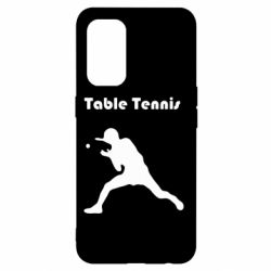 Чохол для Oppo Reno 5 4G Table Tennis Logo - PrintSalon