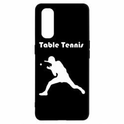 Чохол для Oppo Find X2Table Tennis Logo - PrintSalon