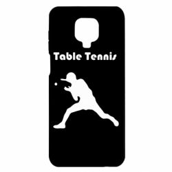 Чохол для Xiaomi Redmi Note 9S / 9Pro / 9Pro Max Table Tennis Logo - PrintSalon