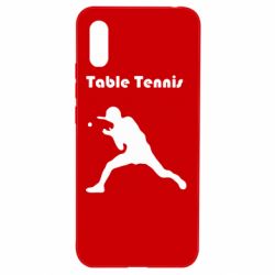 Чохол для Xiaomi Redmi 9a Table Tennis Logo - PrintSalon