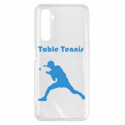 Чохол для Realme 6 Pro Table Tennis Logo - PrintSalon