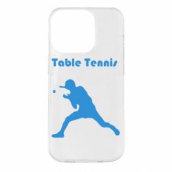 Чохол для iPhone 14 Pro Table Tennis Logo - PrintSalon