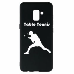 Чохол для Samsung A8+ 2018 Table Tennis Logo - PrintSalon