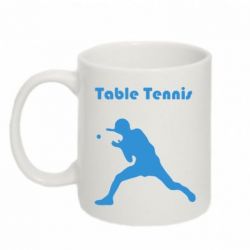 Чашка 320ml Table Tennis Logo - PrintSalon