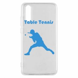 Чохол для Huawei P20 Table Tennis Logo - PrintSalon