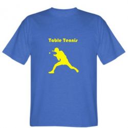 Чоловіча футболка Stedman Table Tennis Logo - PrintSalon