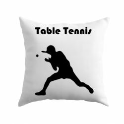 Подушка Table Tennis Logo-PrintSalon Подушка Table Tennis Logo