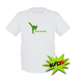 Дитяча футболка Taekwondo - PrintSalon